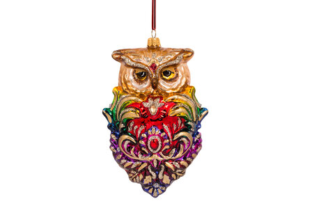 Huras ornament: Royal owl