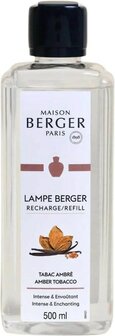 Lampe Berger - huisparfum 500ml - Tabac Ambr&eacute; / Amber Tobacco