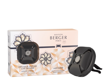 Maison Berger Autoparfumset - Eternity Gun Metal