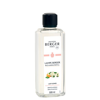 Lampe Berger Navulling - Lady flower - 500 ml
