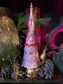 Handbeschilderde kerstboom - 20