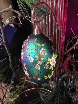 Faberg&eacute;-Ei 6  - Jade green