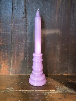 Kandelaar kaars Lumiere - Lilac