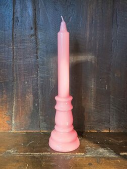 Kandelaar kaars Lumiere - Pink