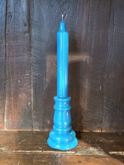 Kandelaar kaars Lumiere - Turquoise