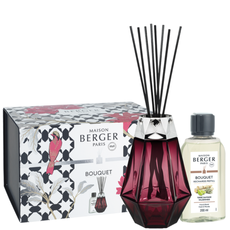 Parfumverspreider Prisme Grenat / Terre Sauvage - 200ml