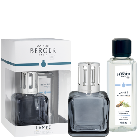 Lampe Berger Giftset Glaçon Grise