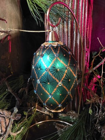 Fabergé-Ei 1 - Coronation green