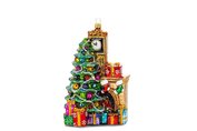 Huras ornament: HF FOUNDATION TREE, CLOCK AND  FIREPLACE